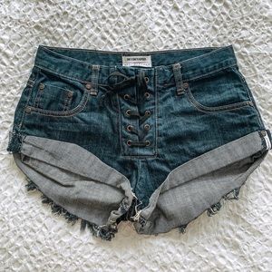 Jean shorts
